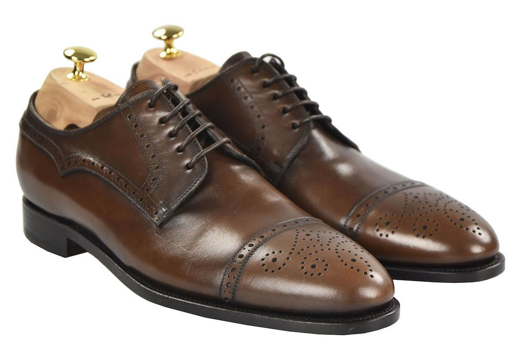 Kiton KITON Brown Leather Shoes Brown 000