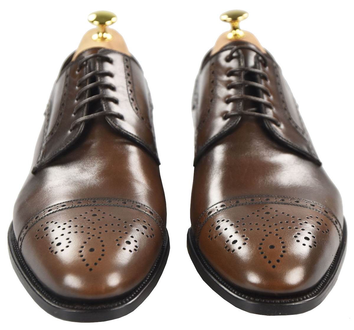 Kiton KITON Brown Leather Shoes Brown 001