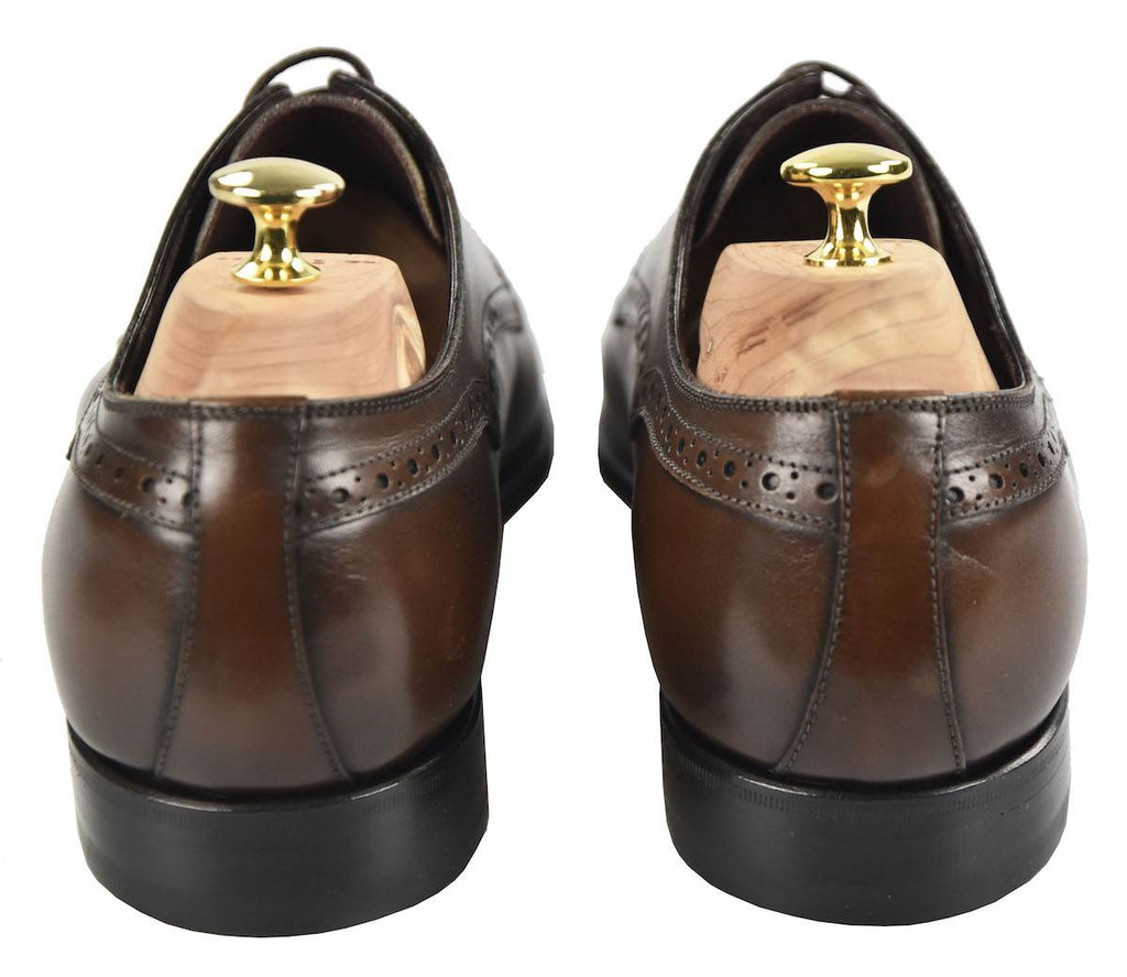 KITON Brown Leather Shoes