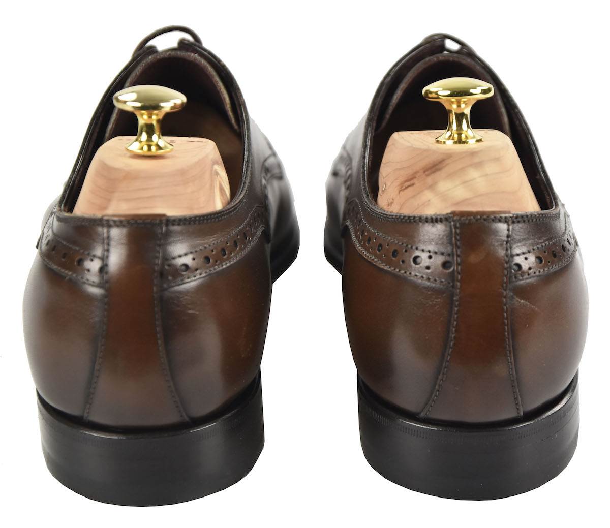 KITON Brown Leather Shoes