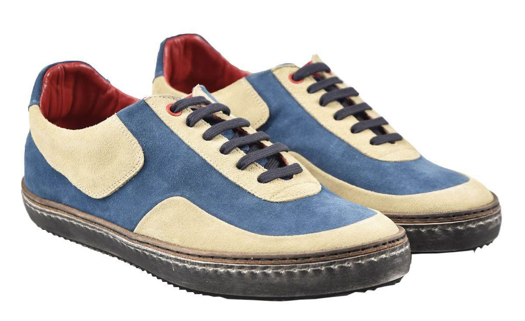 Kiton KITON Multicolor Leather Suede Shoes Multicolor 000
