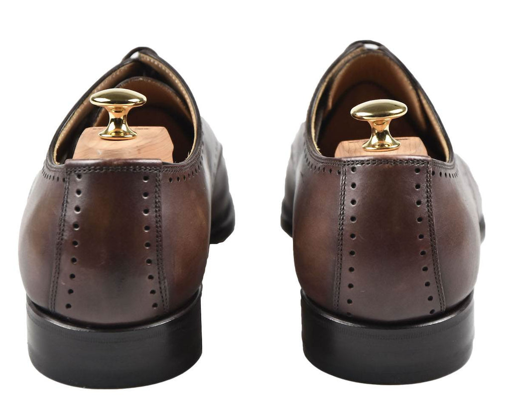 KITON Brown Leather Shoes