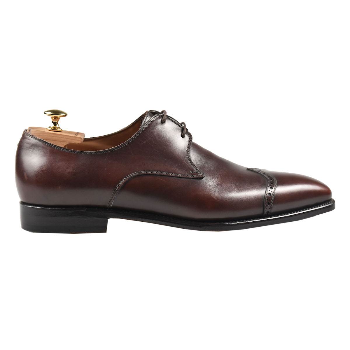 KITON Brown Leather Shoes