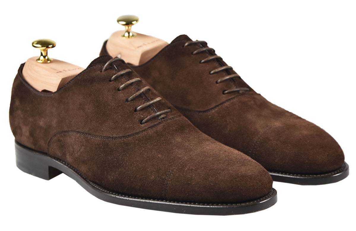 Kiton KITON Brown Leather Suede Shoes Brown 000