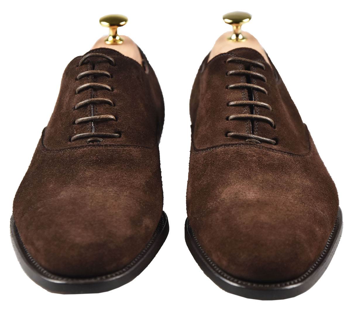 Kiton KITON Brown Leather Suede Shoes Brown 001