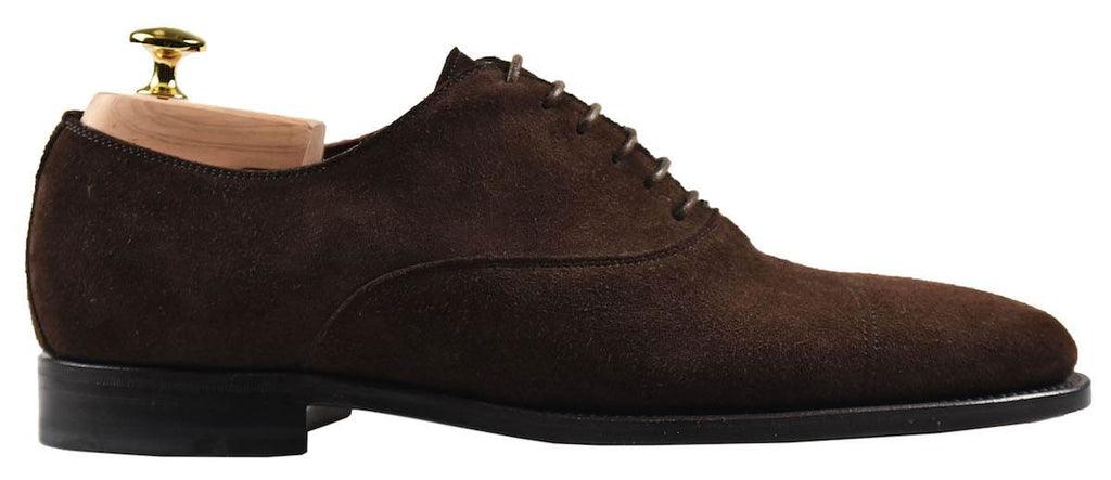 KITON Brown Leather Suede Shoes