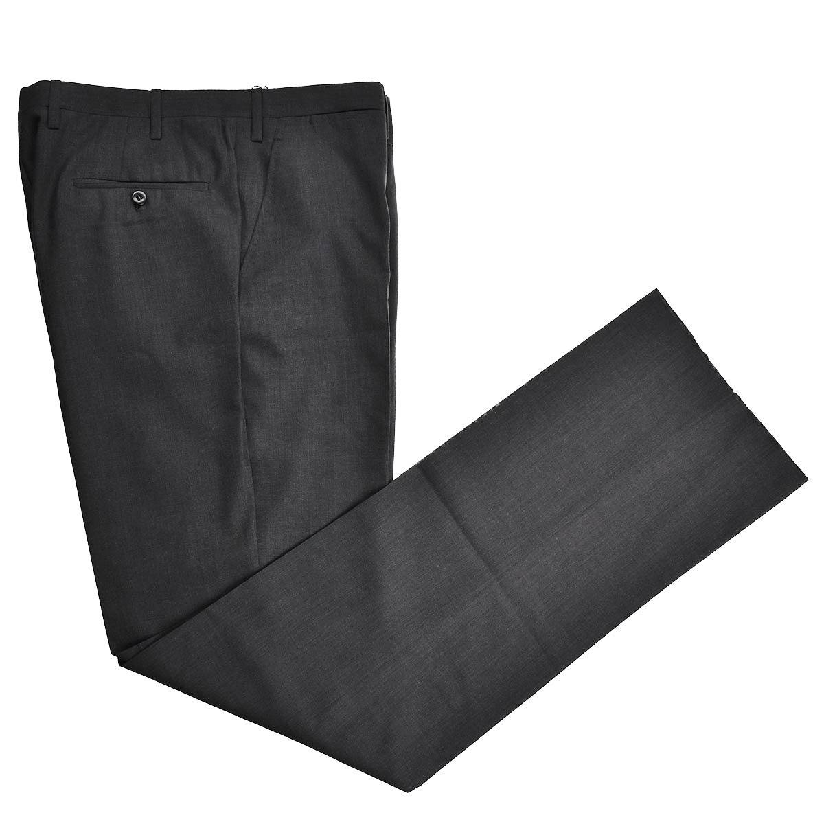 KITON Gray Wool Dress Pants