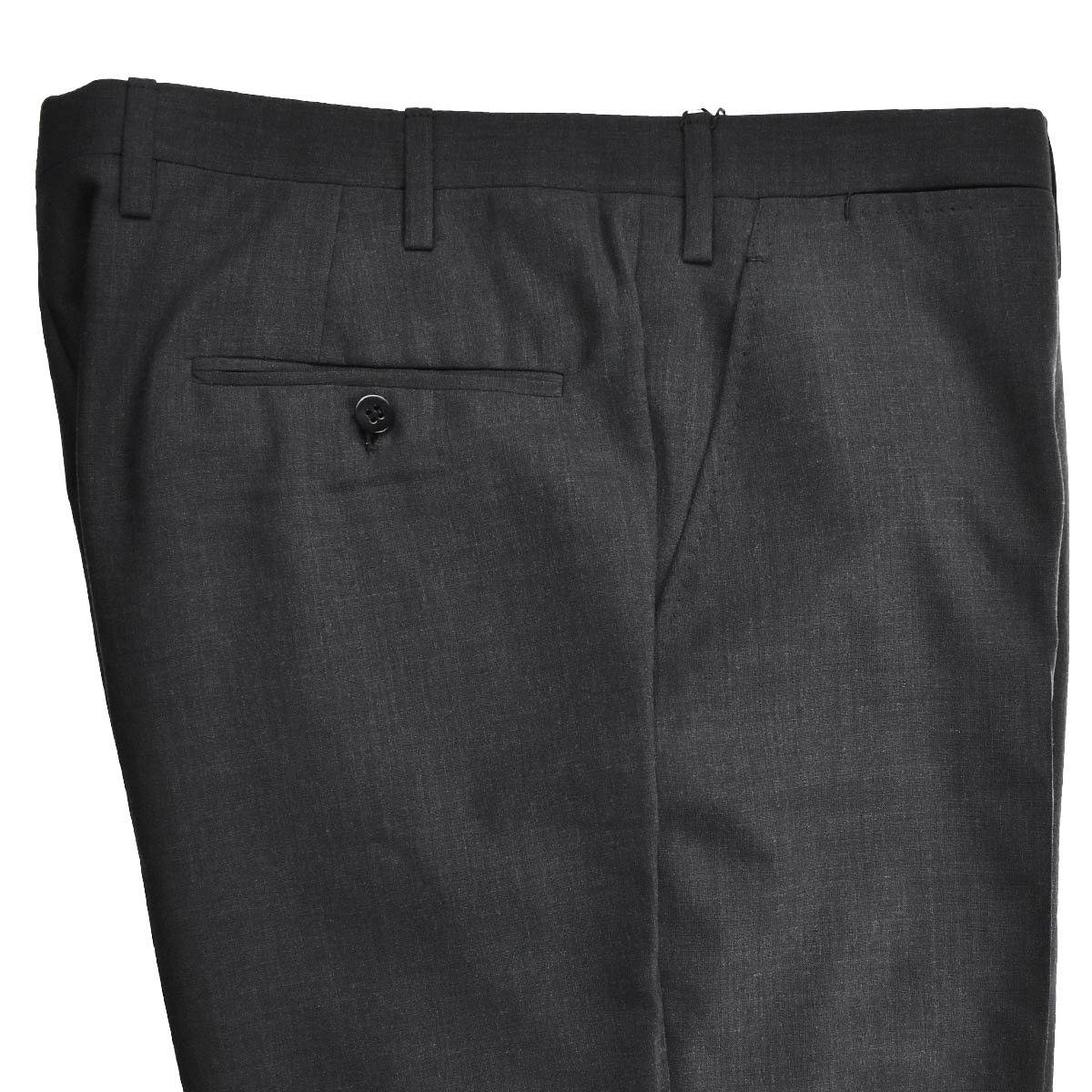 Kiton KITON Gray Wool Dress Pants Gray 001