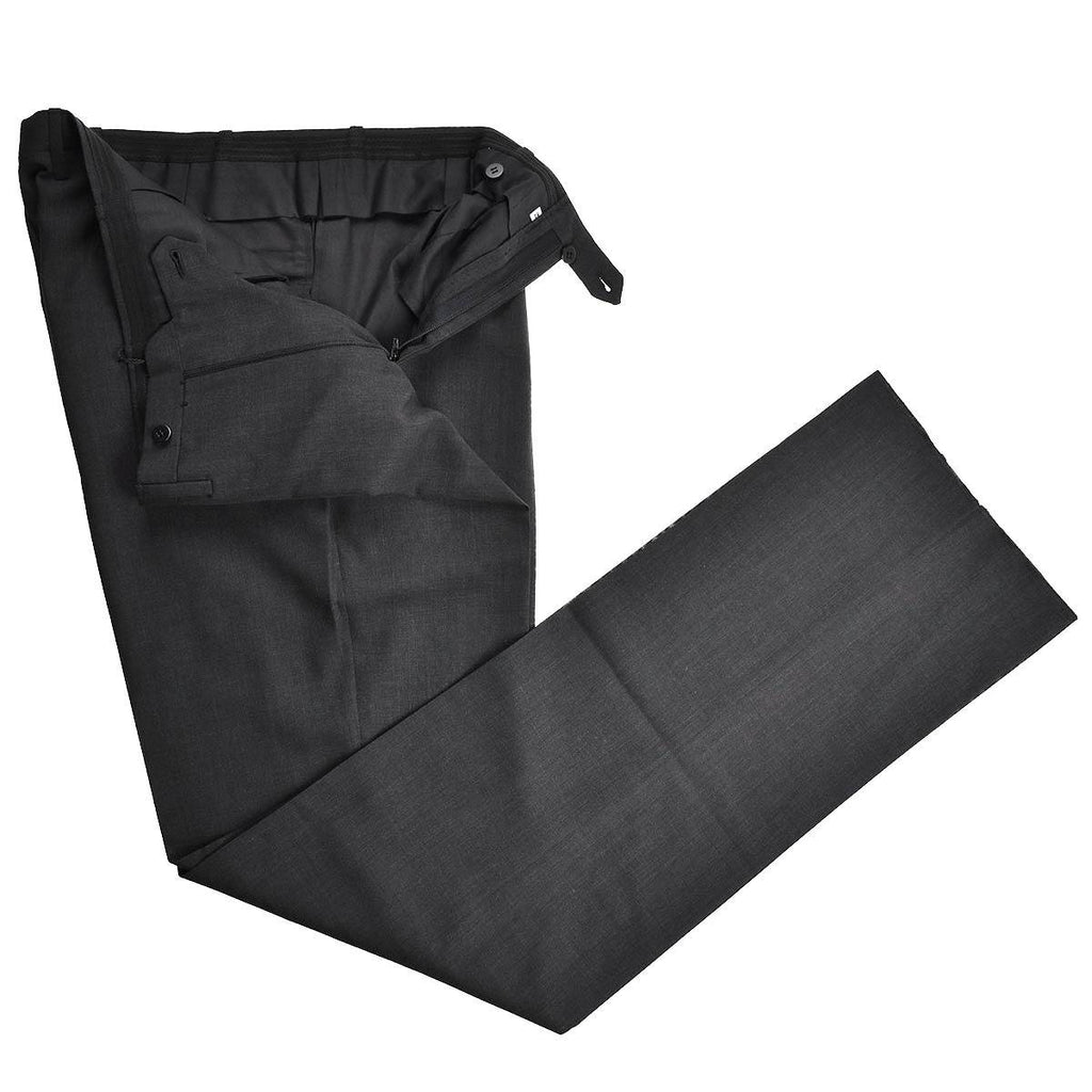 KITON Gray Wool Dress Pants