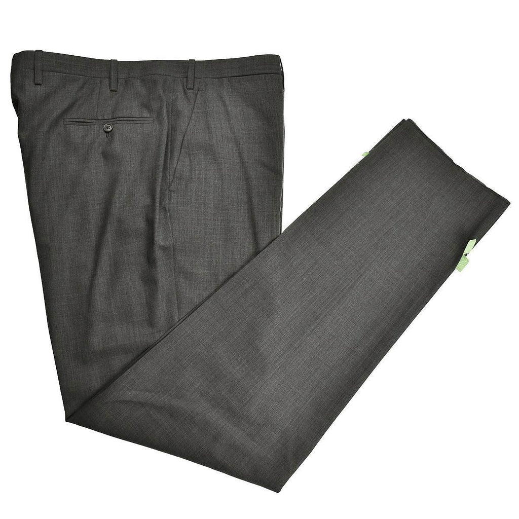Kiton KITON Gray Wool Dress Pants Gray 000