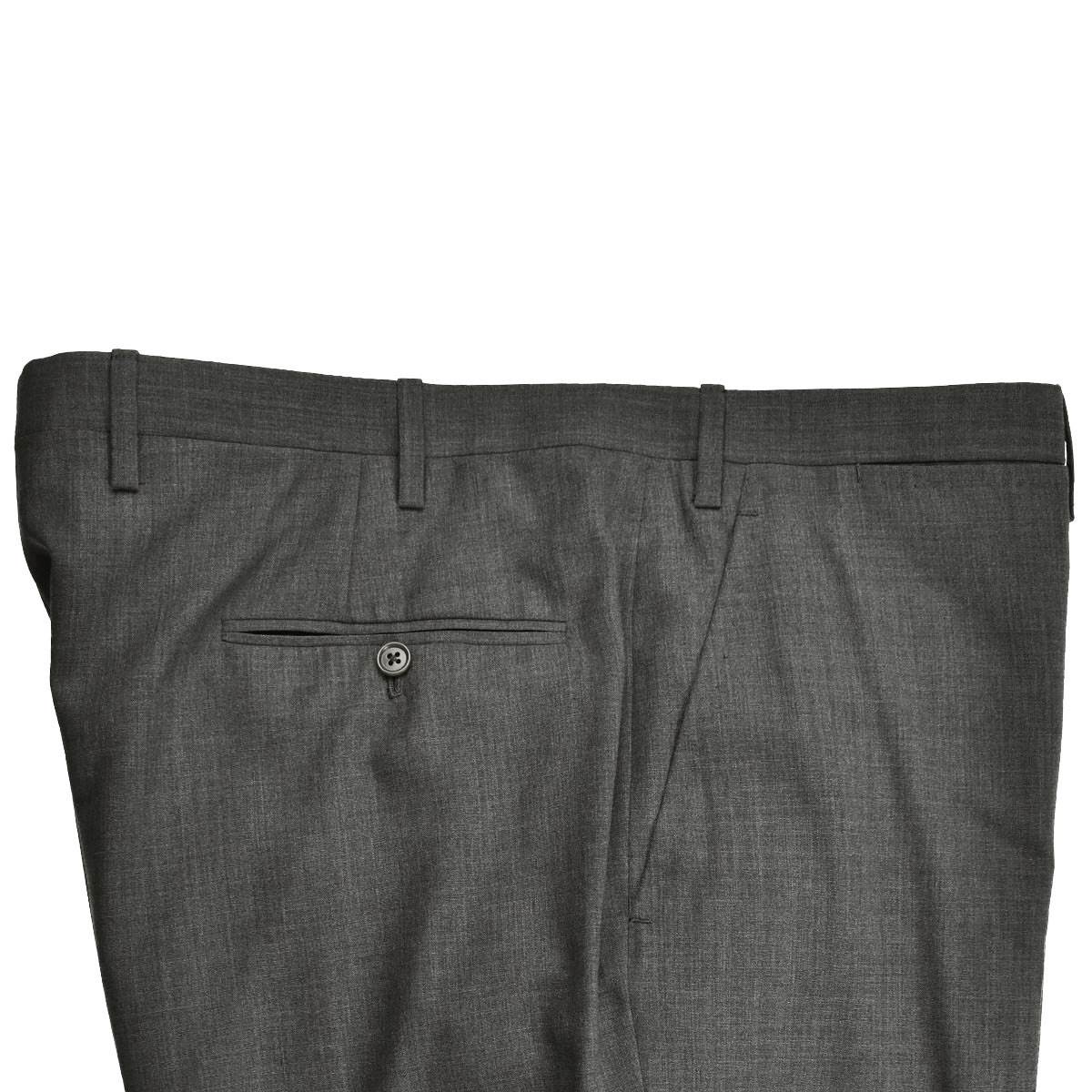 Kiton KITON Gray Wool Dress Pants Gray 001