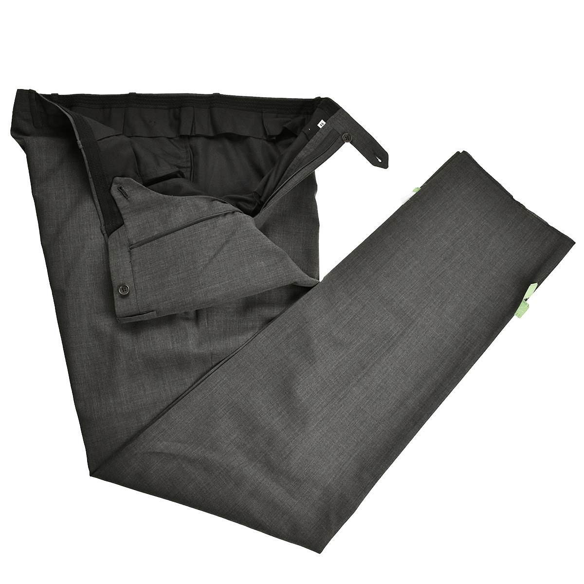 KITON Gray Wool Dress Pants
