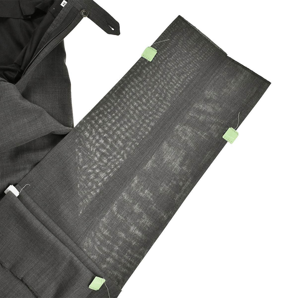 KITON Gray Wool Dress Pants