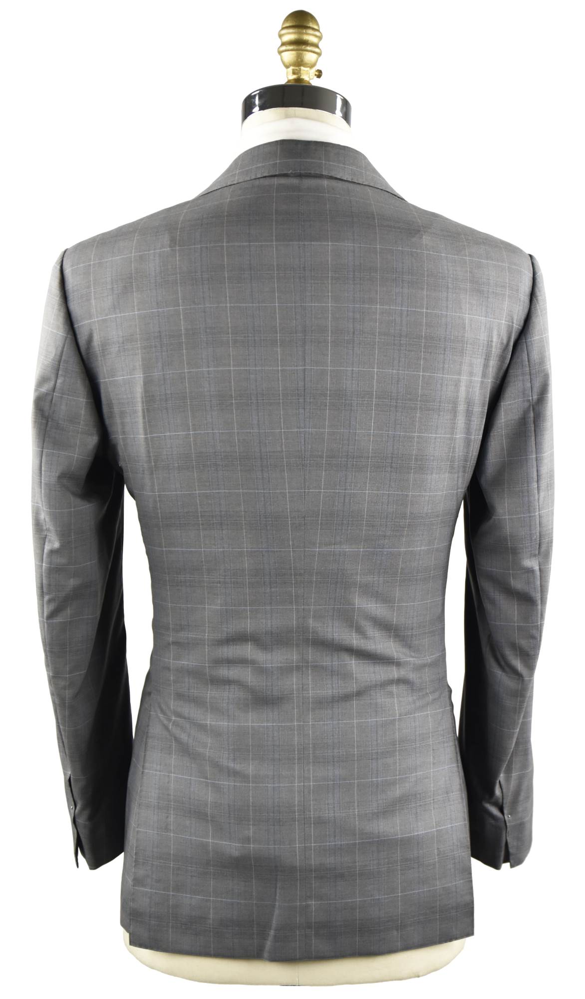 KITON Grey Wool 14 Micron Suit