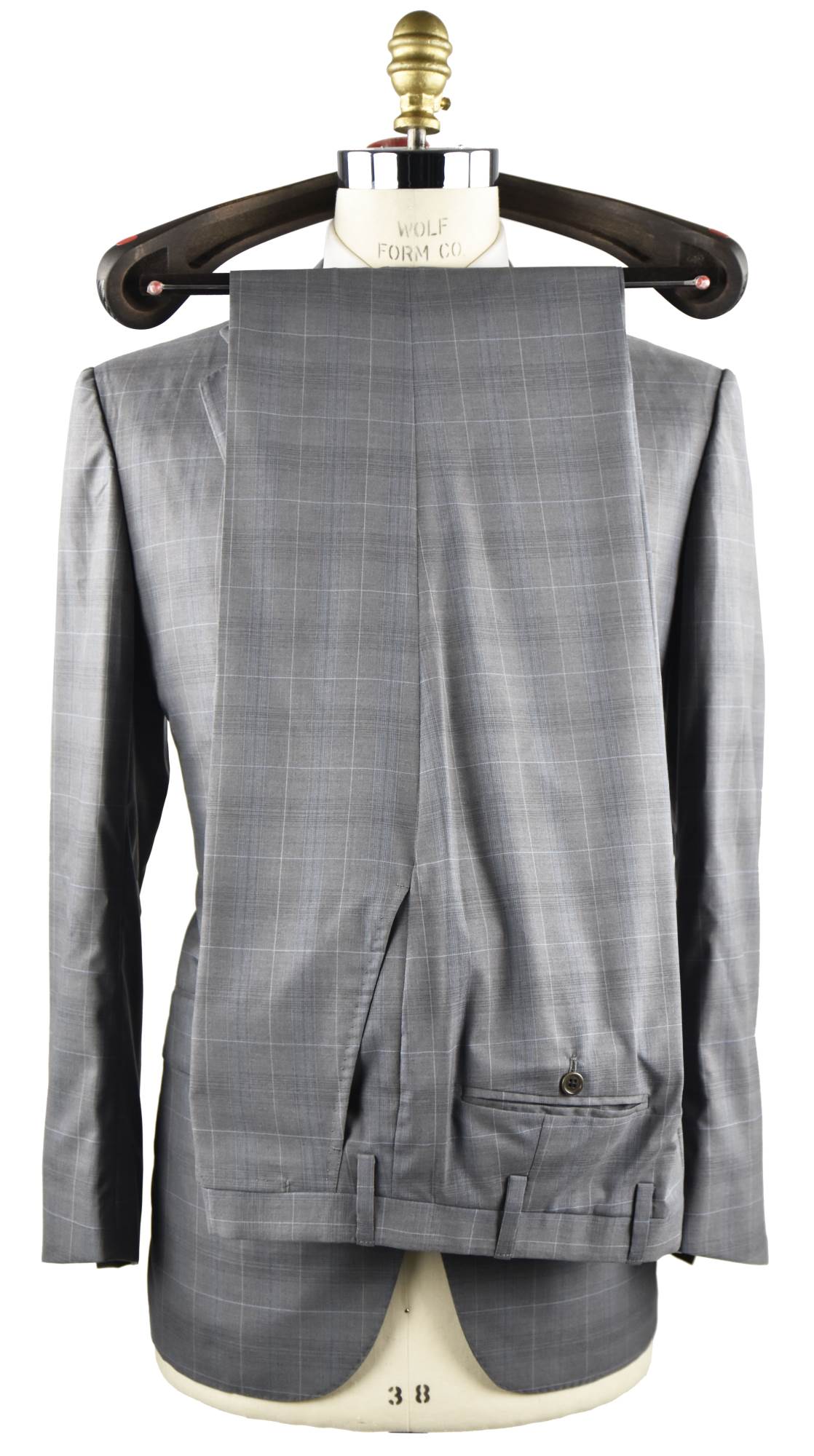 KITON Grey Wool 14 Micron Suit