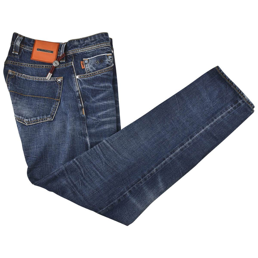 Sartoria Tramarossa Tramarossa  Blue Cotton Jeans Blue 000