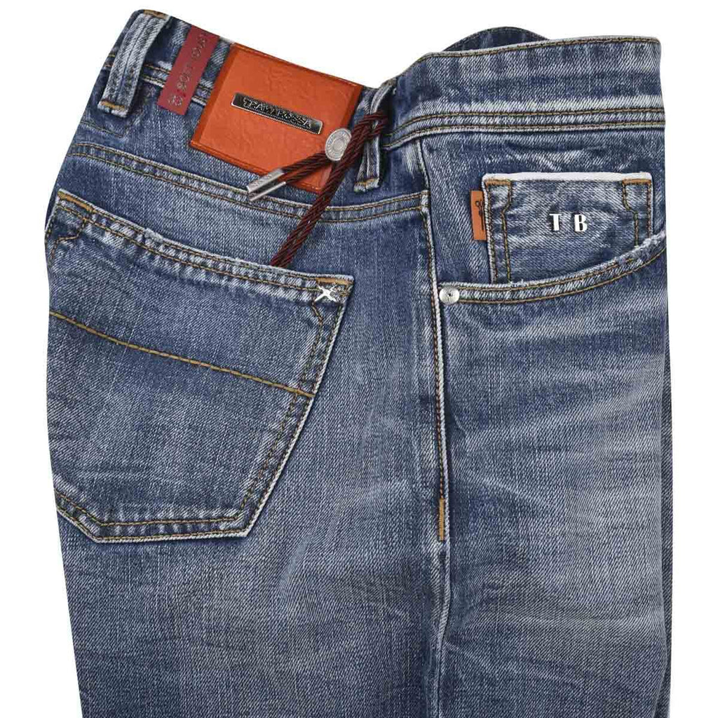 Tramarossa Light Blue Cotton Jeans