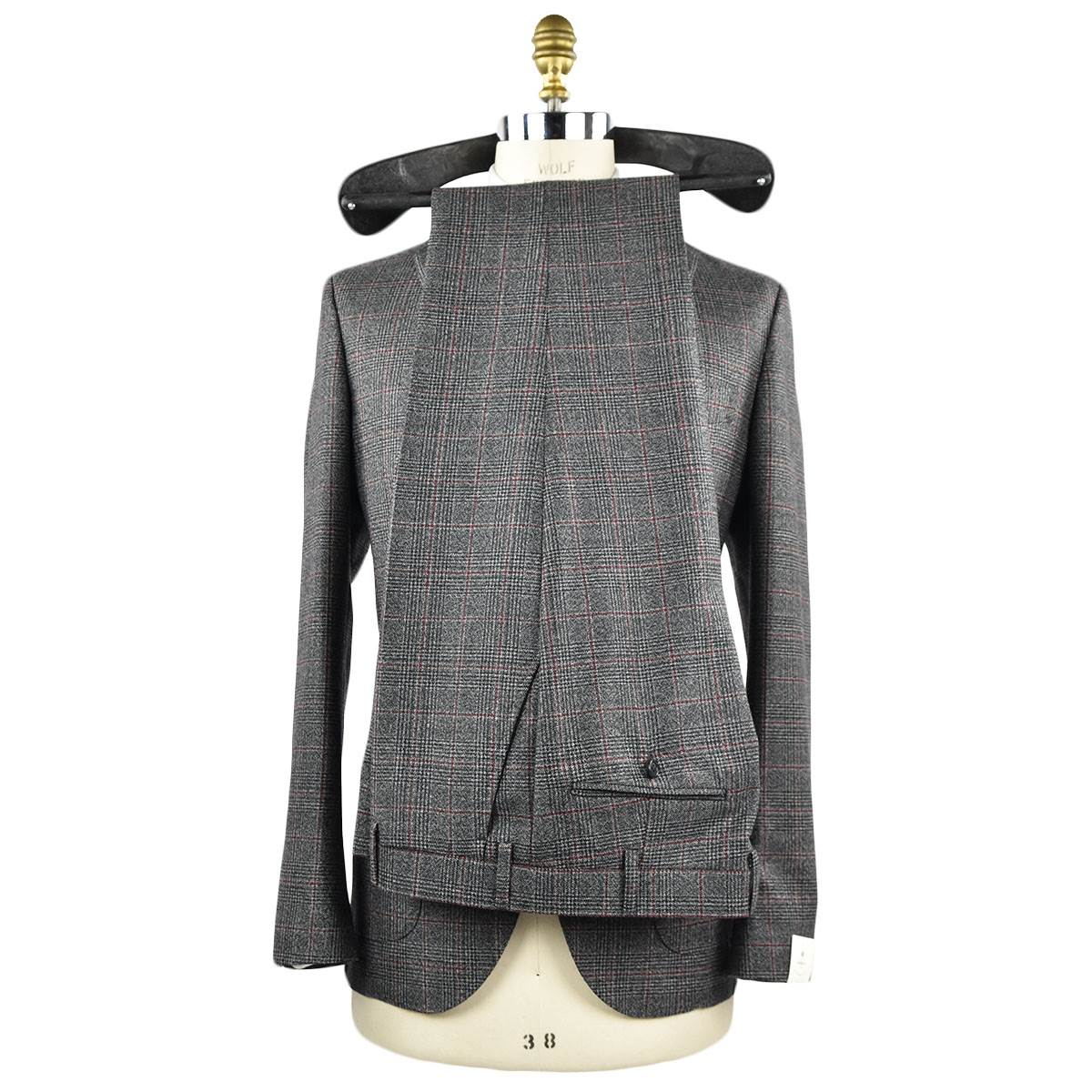 LUIGI BORRELLI Multicolor Virgin Wool Suit A-Procida-I