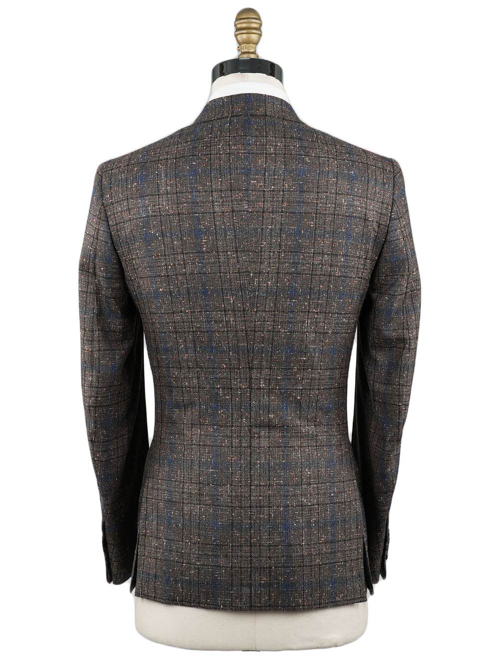 Isaia Multicolor Wool Pa Silk Linen Blazer