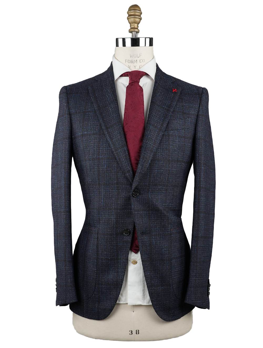 Isaia Isaia Multicolor Wool Silk Cashmere Blazer Multicolor 000