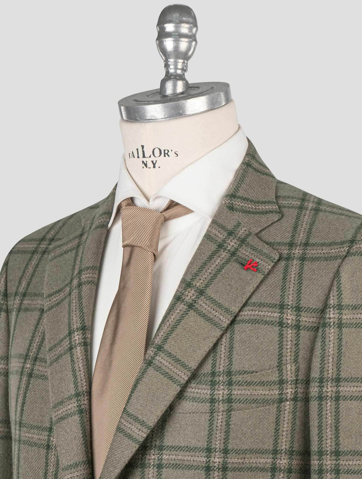 Isaia Green Cashmere Blazer