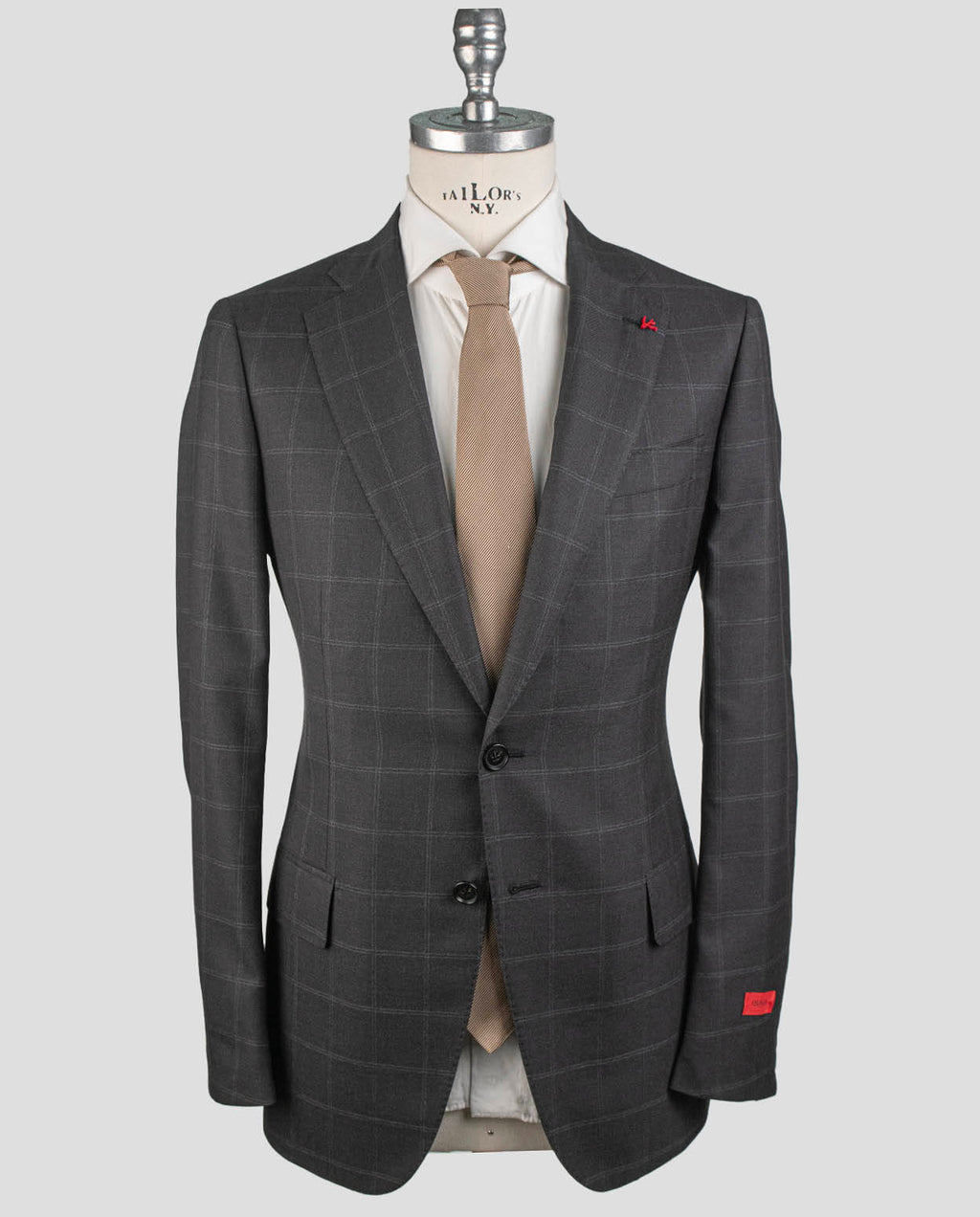 Isaia Isaia Gray Wool Suit Gray 000