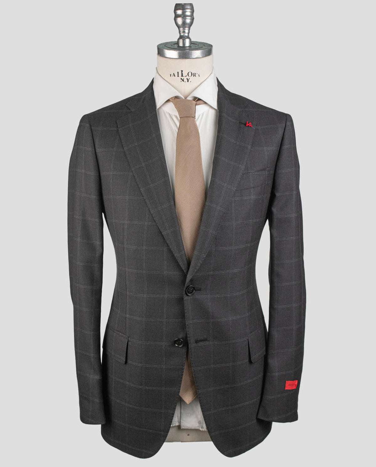 Isaia Isaia Gray Wool Suit Gray 000