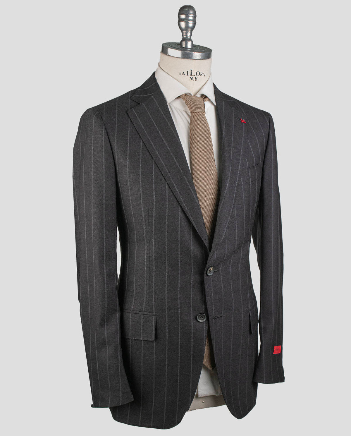 Isaia Isaia Gray Wool Suit Gray 001