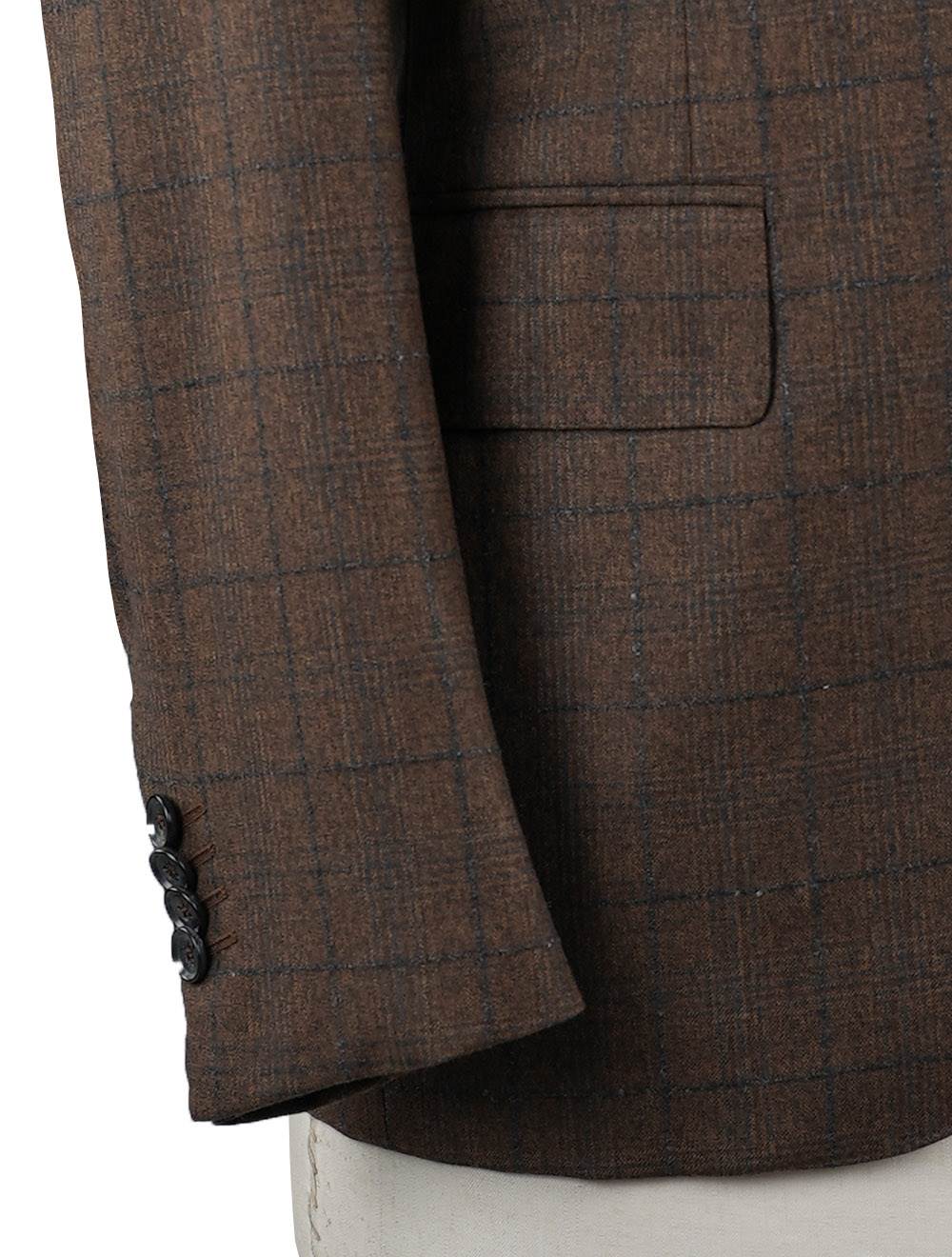 Isaia Multicolor Wool Cashmere Suit