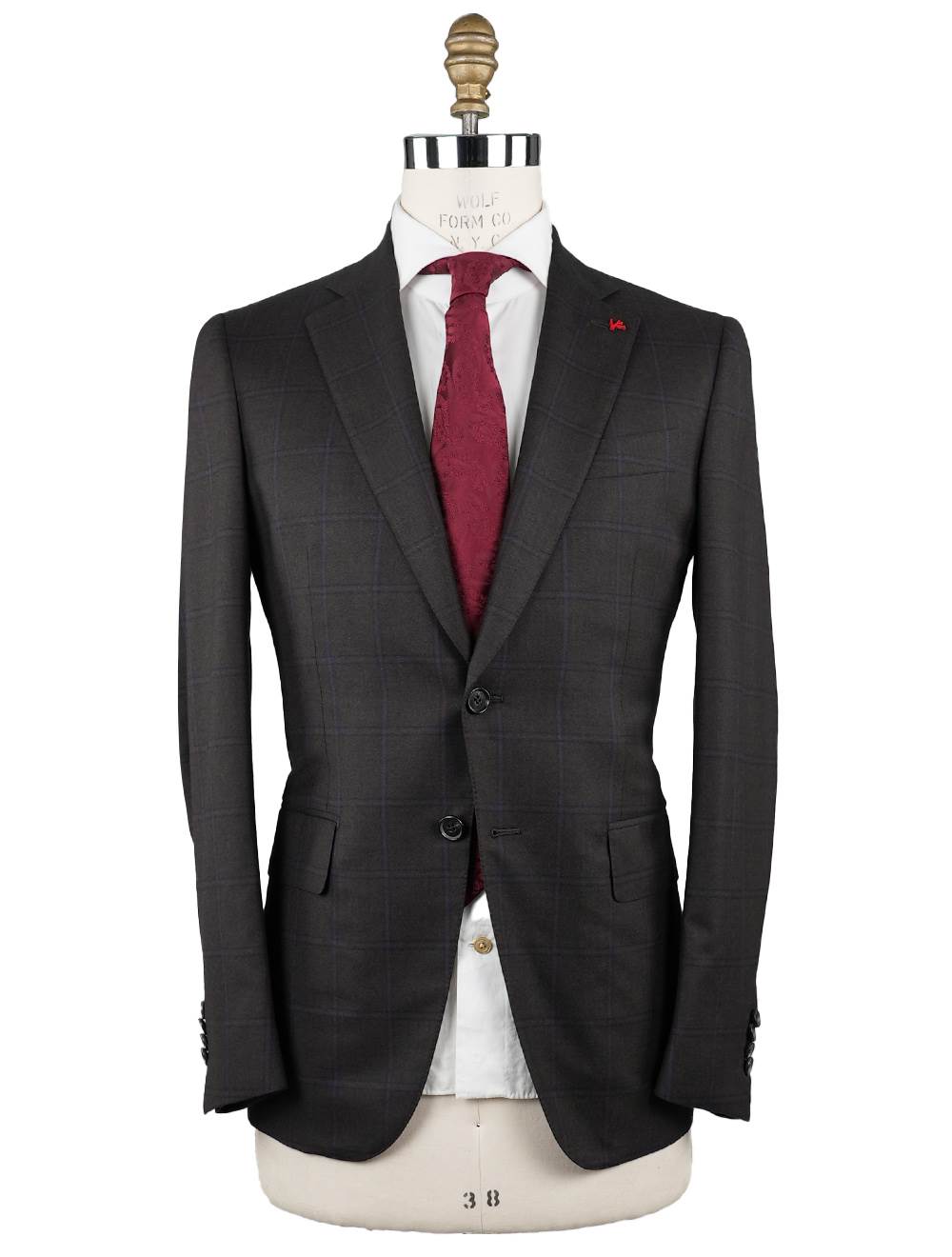 Isaia Isaia Multicolor Wool Suit Multicolor 000