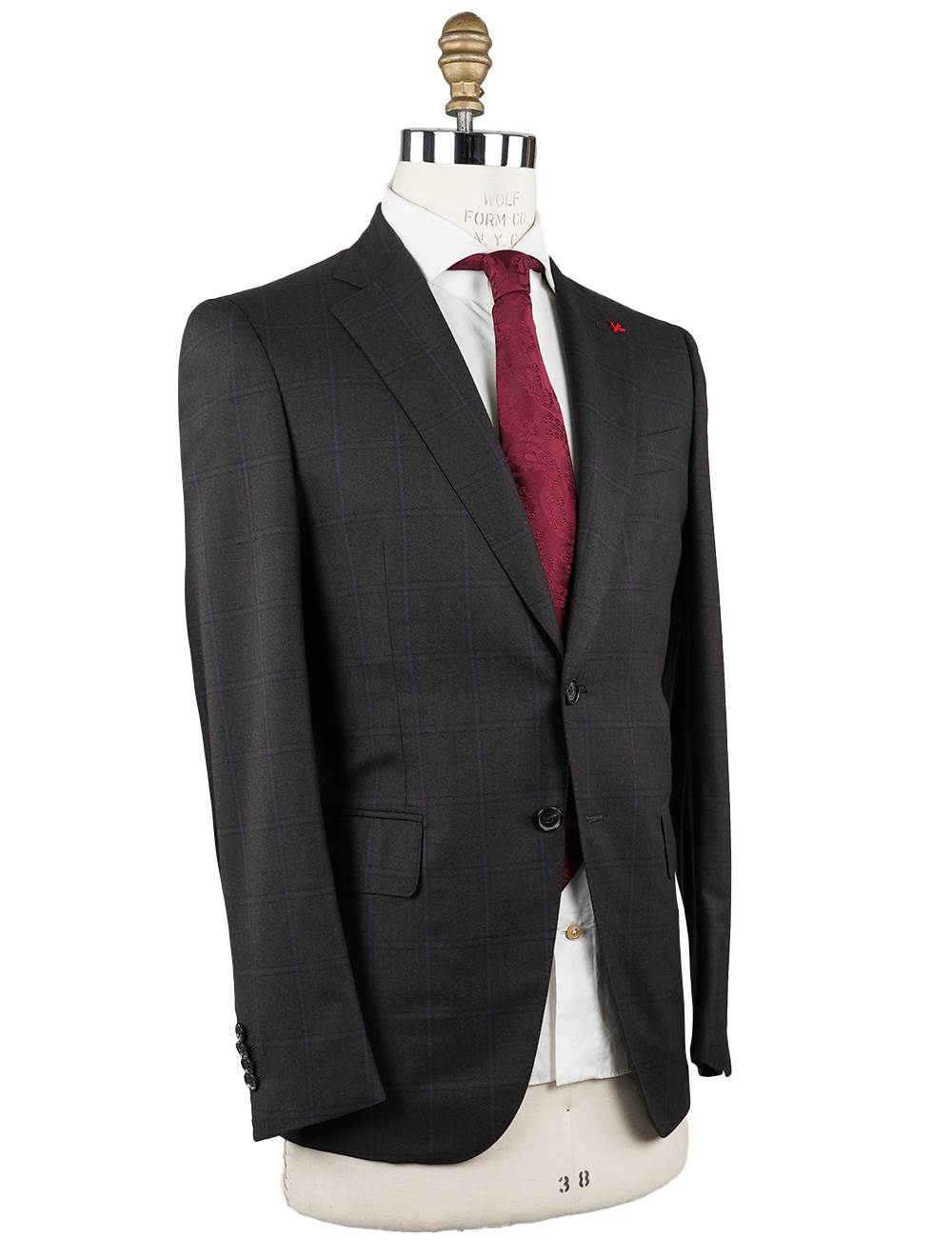 Isaia Isaia Multicolor Wool Suit Multicolor 001