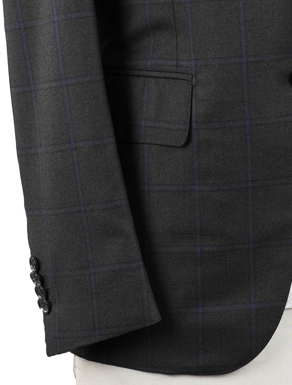 Isaia Multicolor Wool Suit