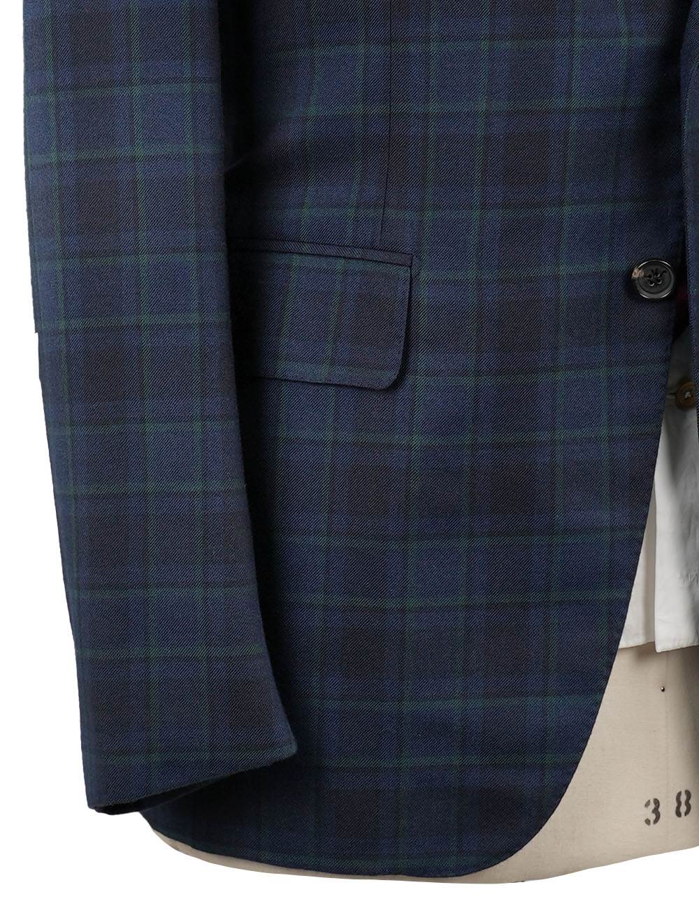 Isaia Multicolor Cashmere Silk Blazer