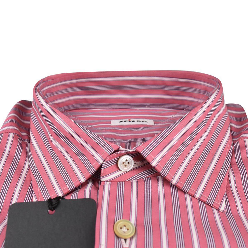 Kiton Kiton Multicolor Cotton Shirt Multicolor 001