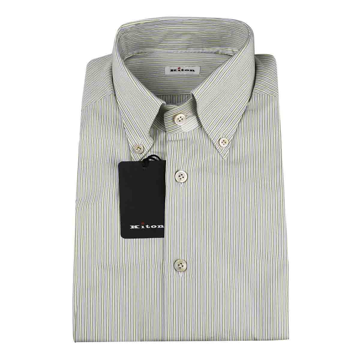 Kiton Kiton Multicolor Cotton Shirt Multicolor 000