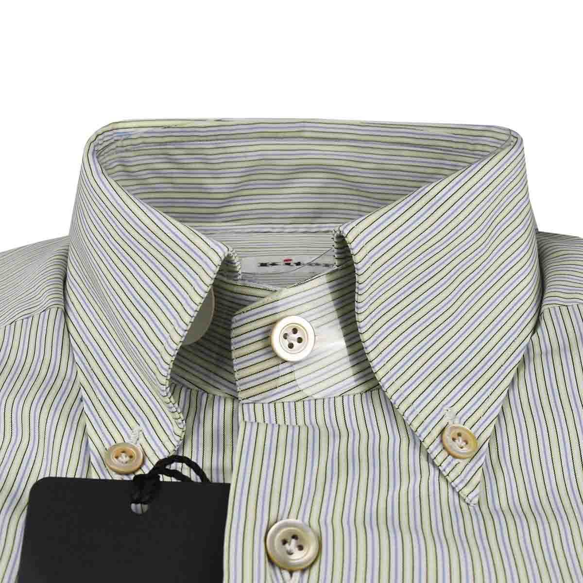 Kiton Kiton Multicolor Cotton Shirt Multicolor 001