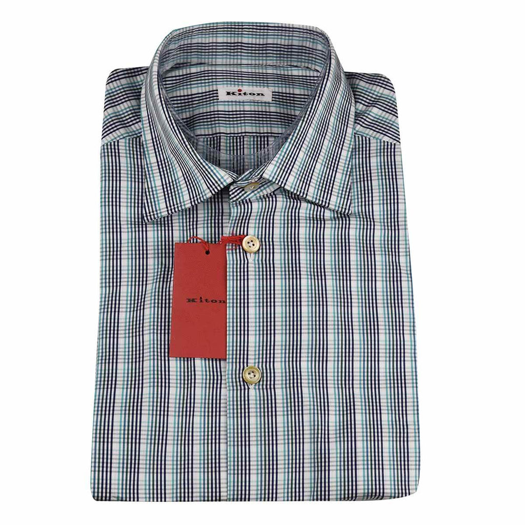 Kiton Kiton Multicolor Cotton Shirt Multicolor 000