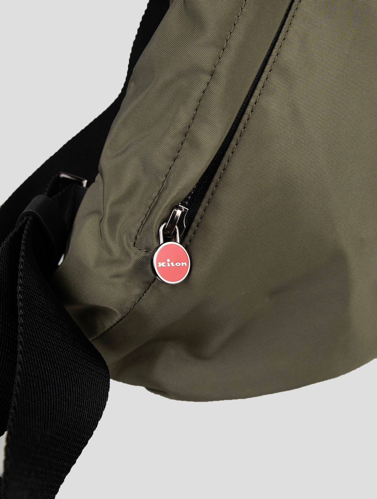Kiton Green Pa Pl Single-Shoulder Backpack 8