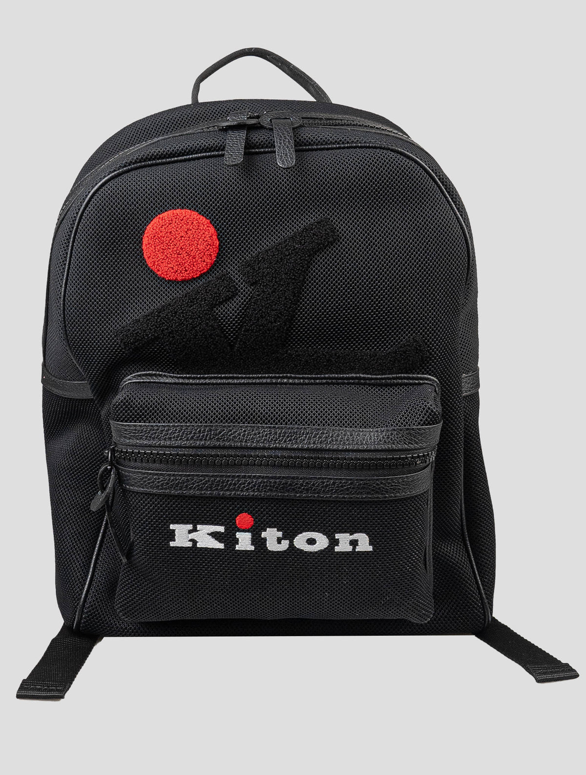 Kiton Black Pl Backpack 1