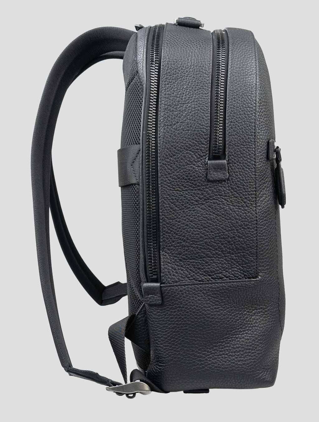Ferragamo Black Leather Backpack Bag 2