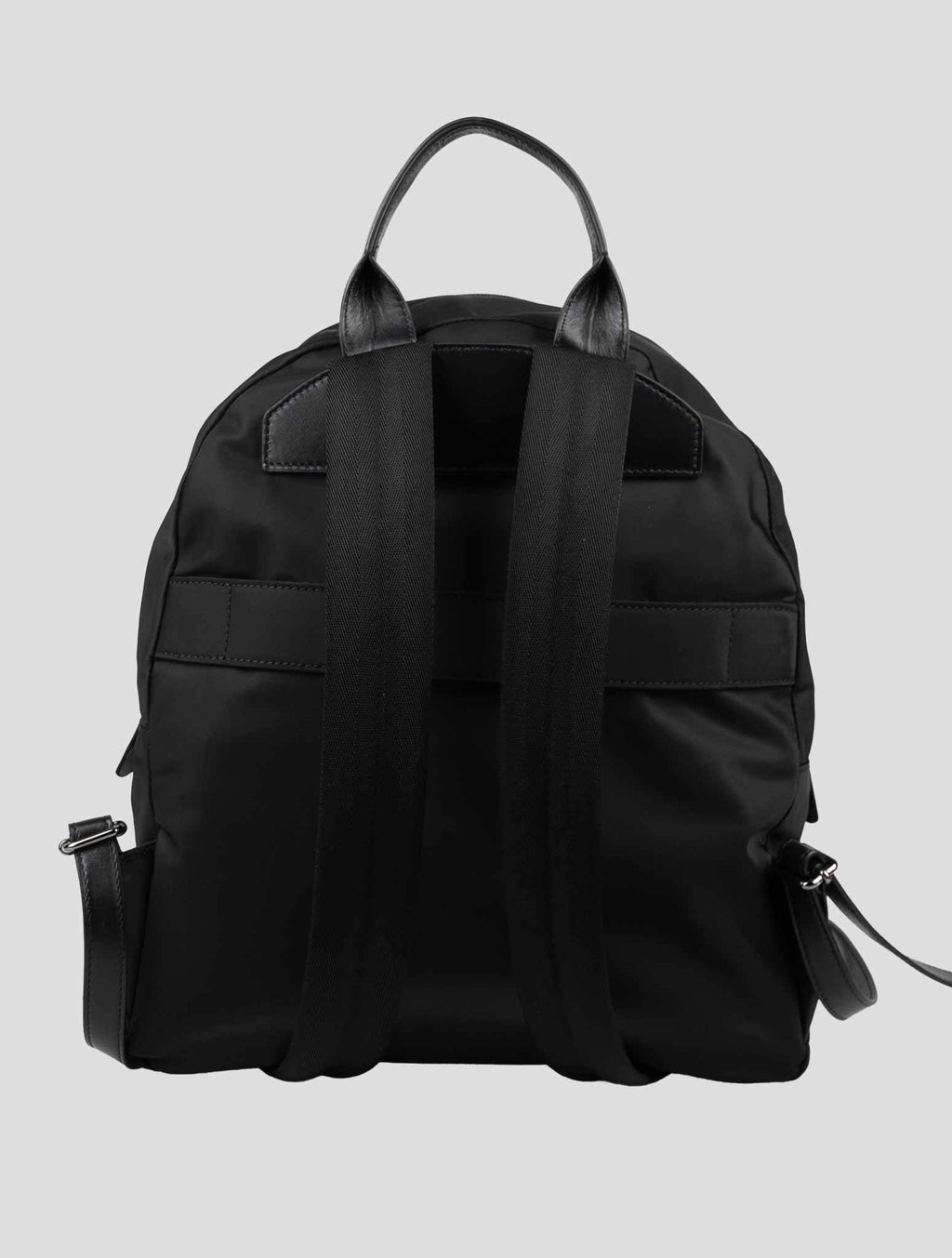 Kiton Black Pa Pc Leather Backpack 7