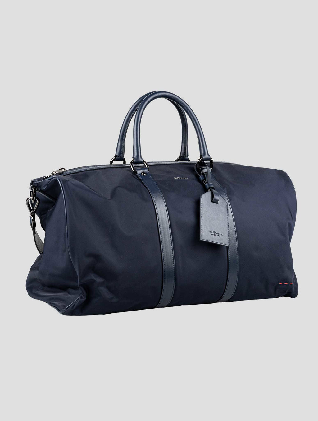 Kiton Blue Pa Pc Leather Travelbag 2