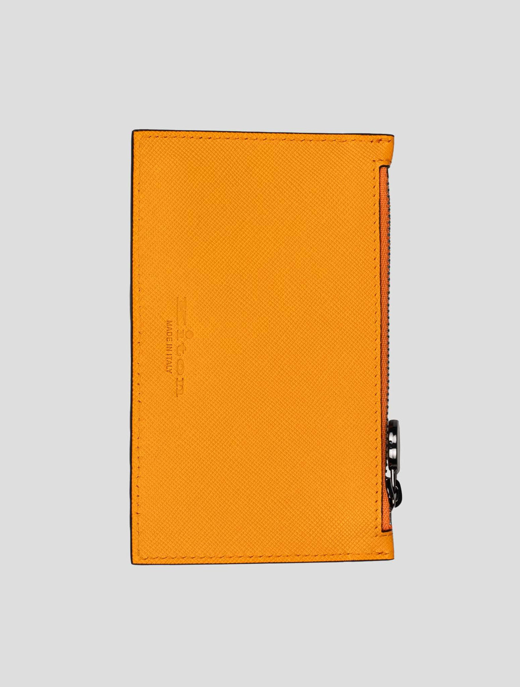 Kiton Orange Leather Document Holder 2