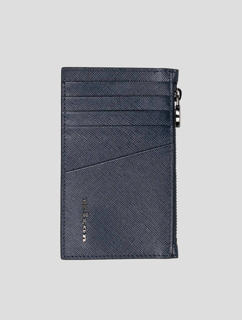Kiton Blue Navy Leather Document Holder 1