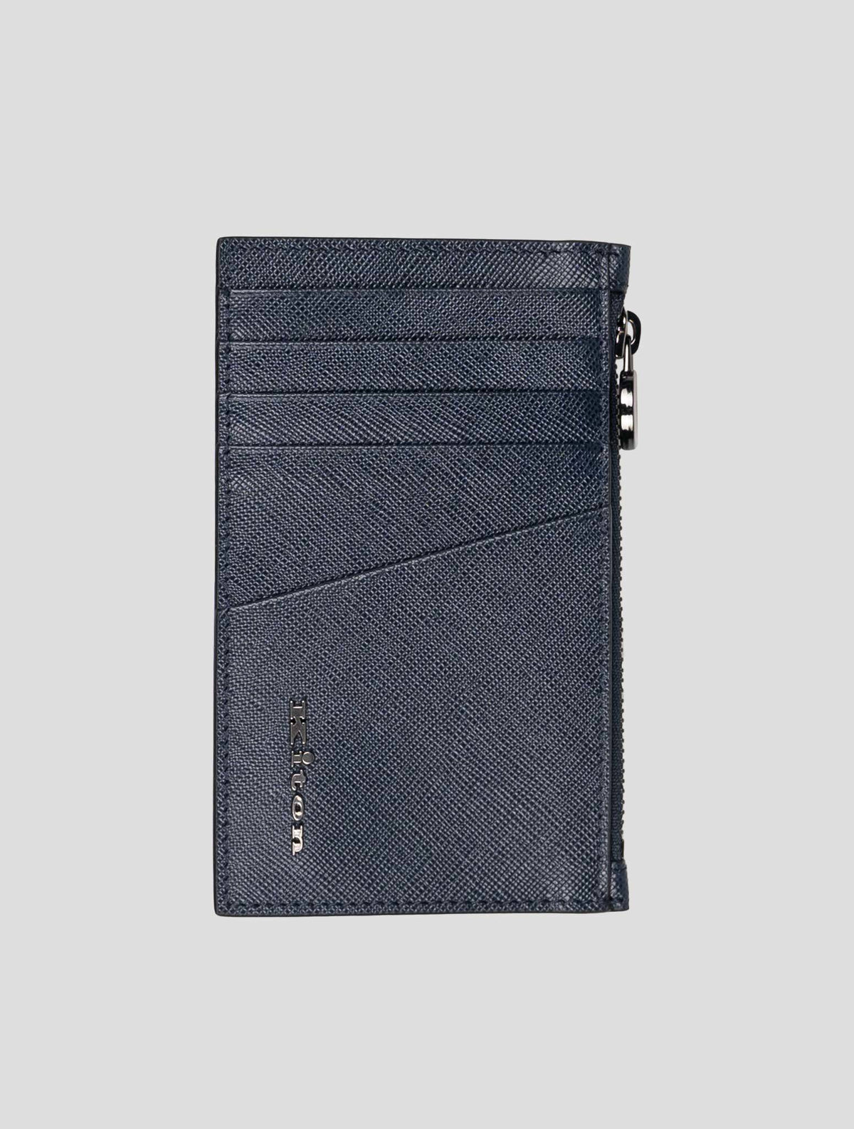 Kiton Blue Navy Leather Document Holder 1