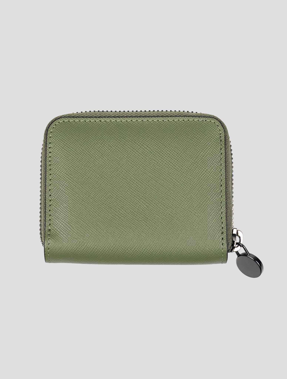 Kiton Green Leather Coin Holder 2