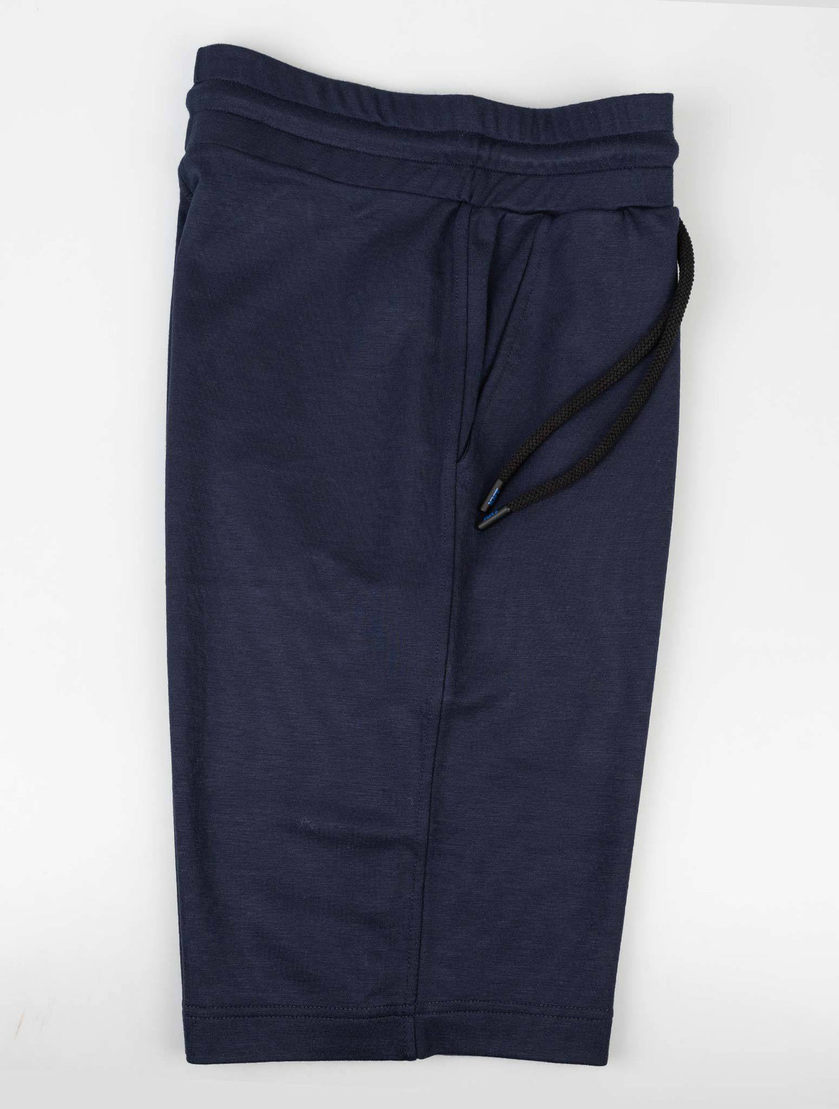 KNT Kiton Dark Blue Viscose Ea Short Pants 1