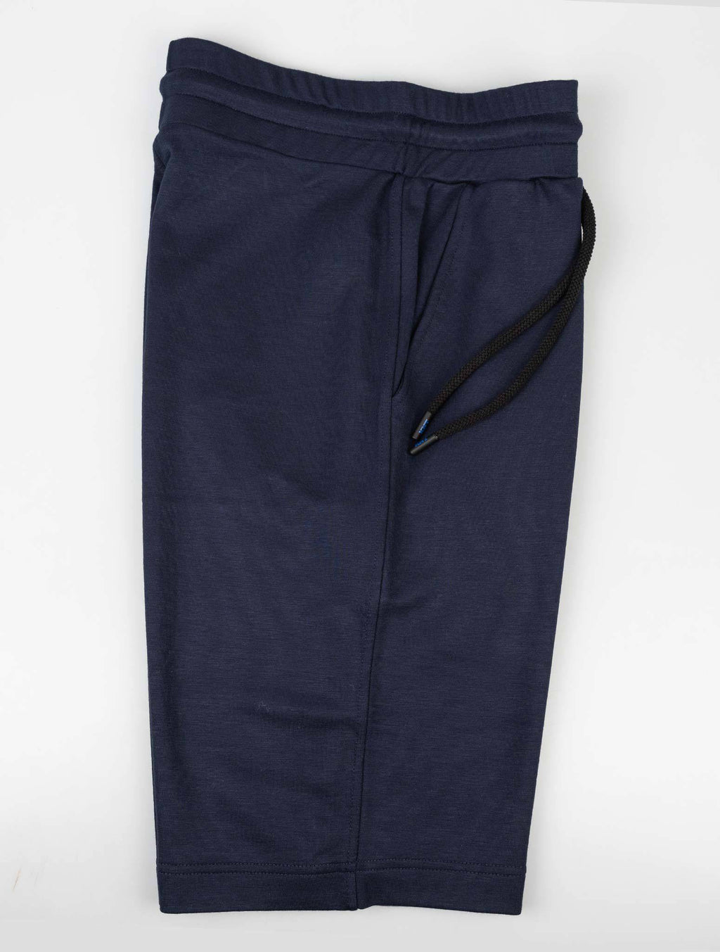 KNT Kiton Dark Blue Viscose Ea Short Pants 5
