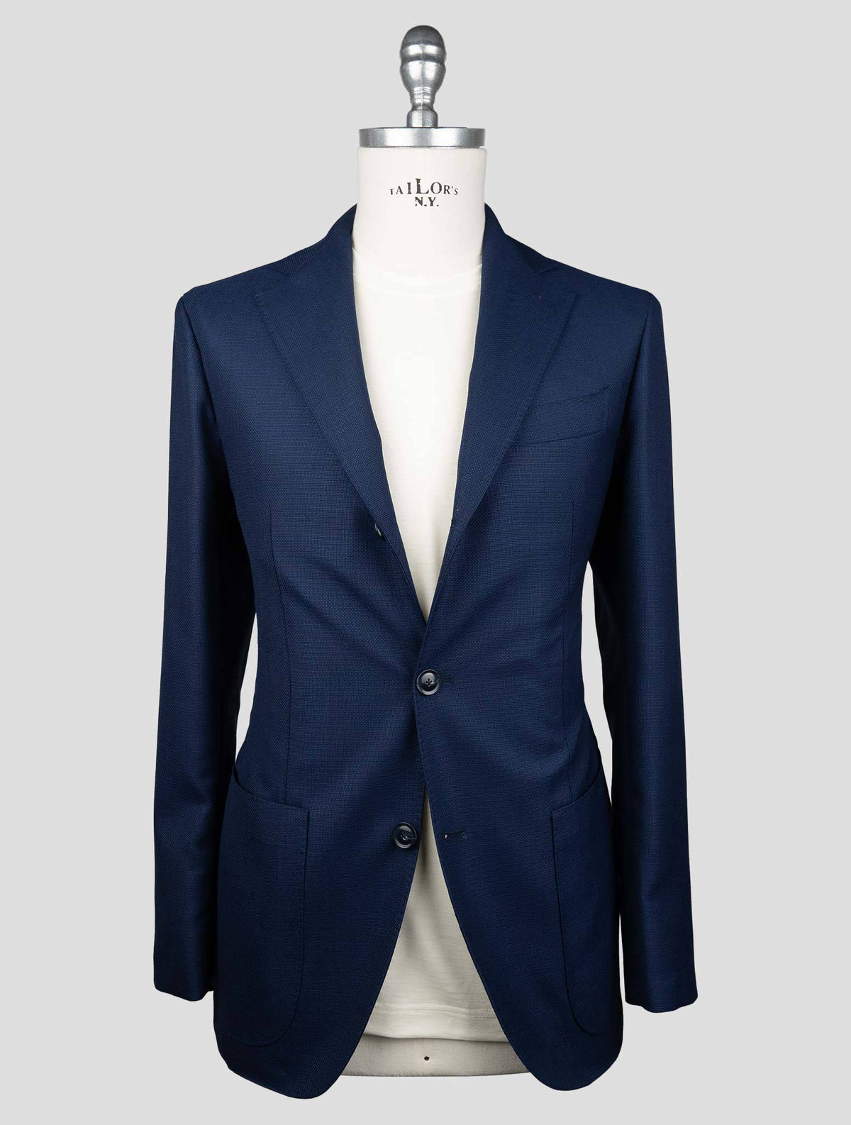 Sartorio Napoli Blue Virgin Wool Suit 1