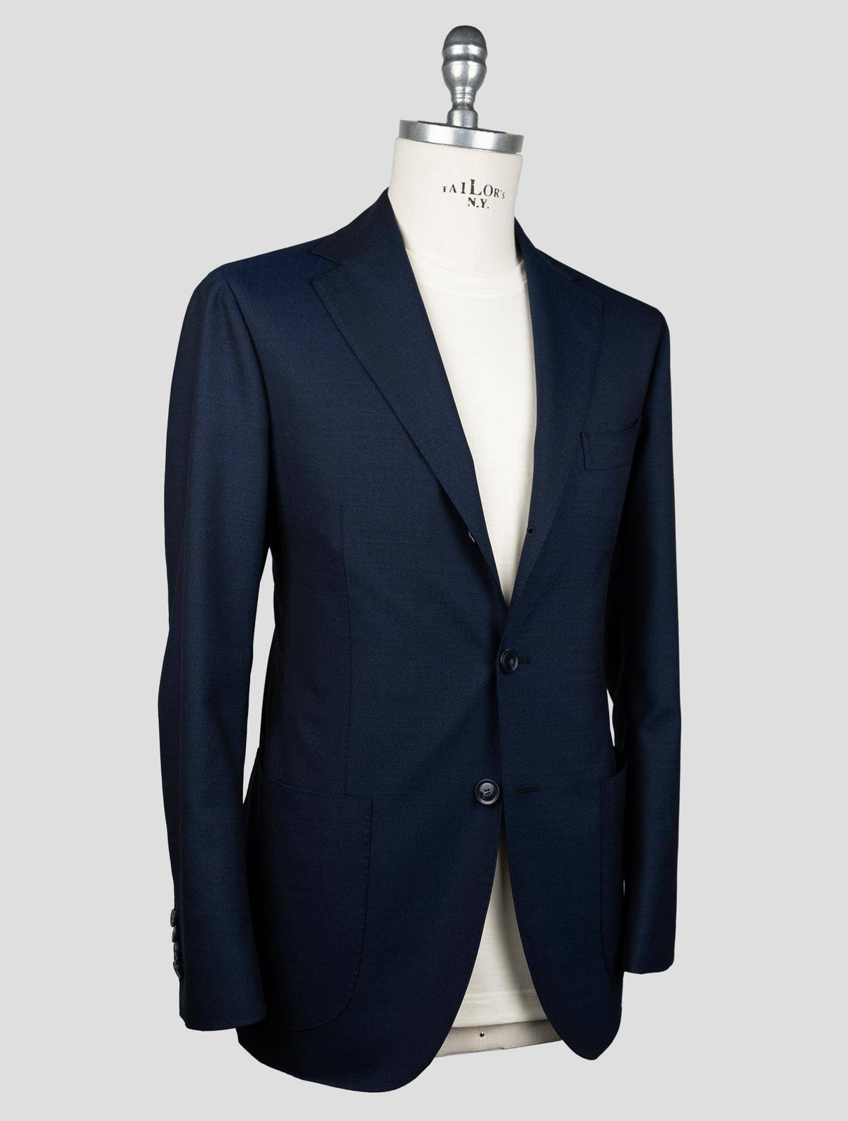 Sartorio Napoli Blue Virgin Wool Suit 2